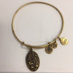 Sister Alex and Ani bracelet. Gold. Like new!